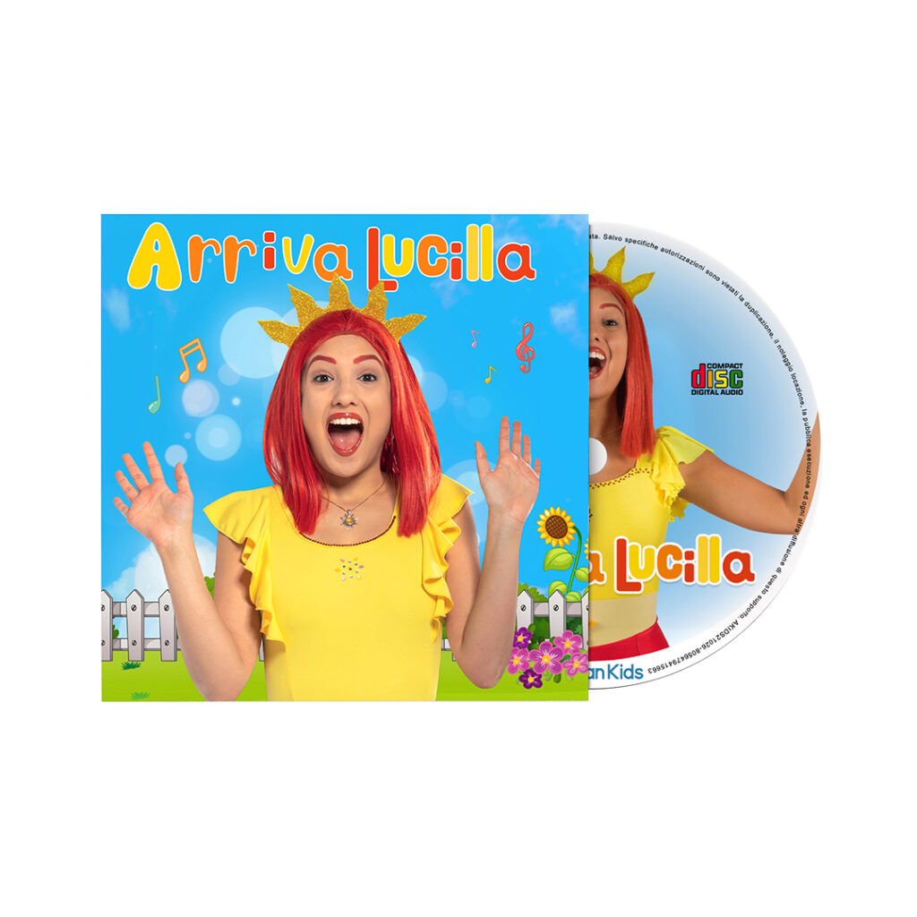 CD - ARRIVA LUCILLA (di Lucilla) - Alman Kids